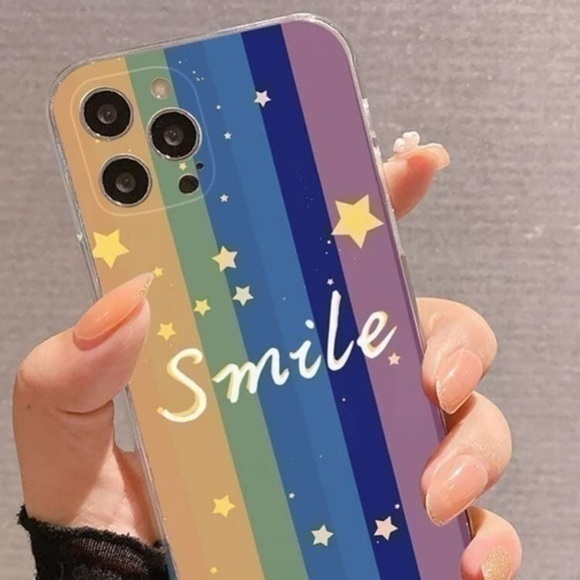 Accessories - Rainbow Smile Case iPhone 13 Pro Case Size 6.1